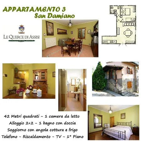 Farm stay Le Querce Di Assisi